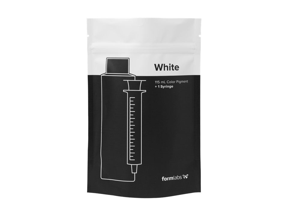【Form 3専用】カラーピグメント - ホワイト -Color Pigment - White-