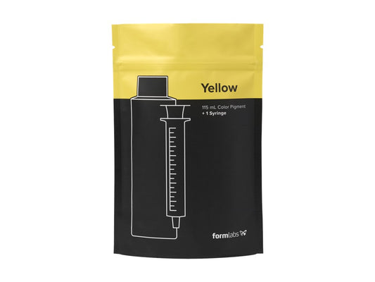 【Form 3専用】カラーピグメント - イエロー -Color Pigment - Yellow-